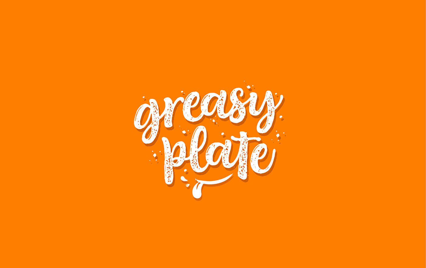 food brand food branding food logo greasy plate Logo Design philippine brand philippines plate plate logo