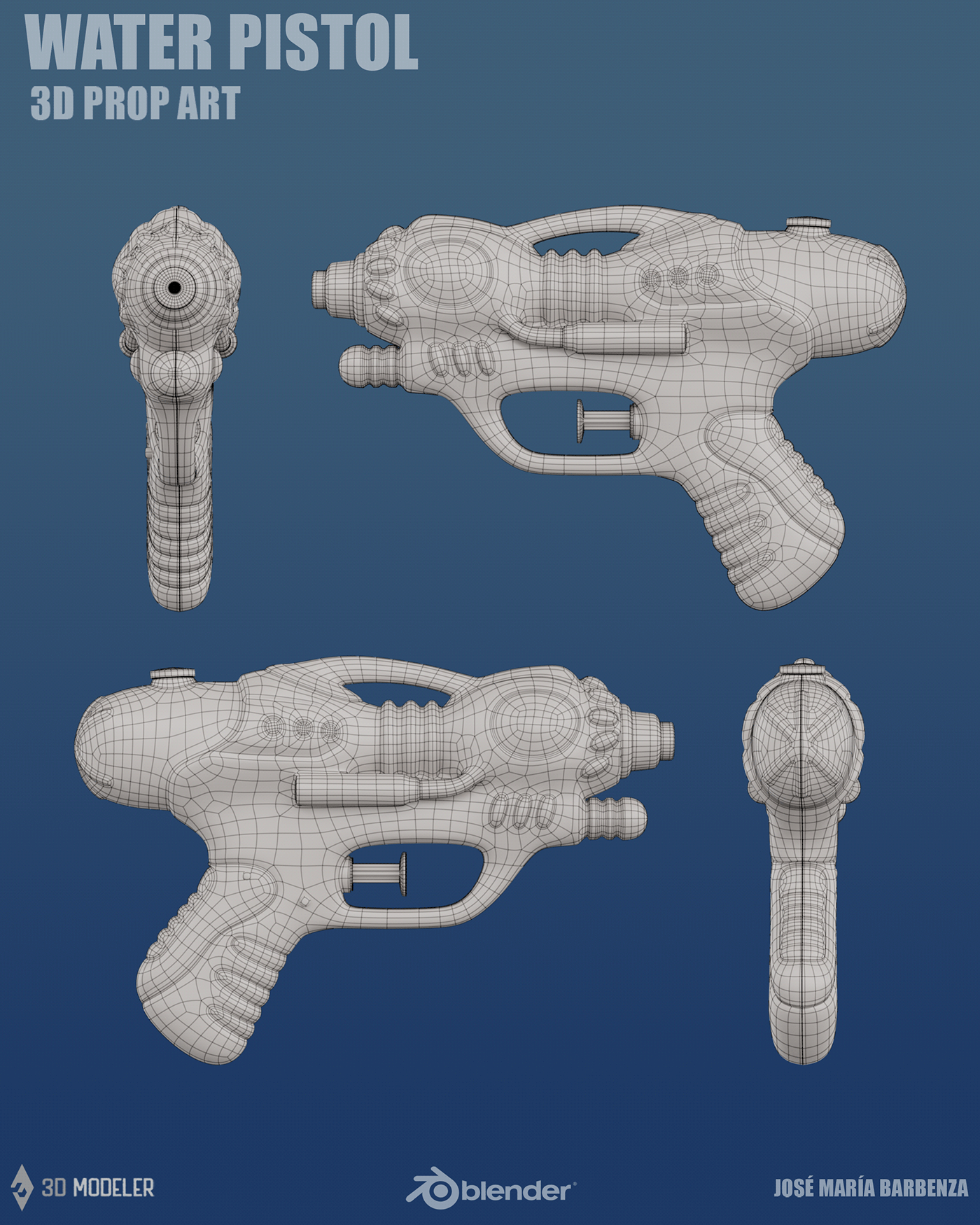 3D Render prop Weapon Gun Game Art digital art texture lighting