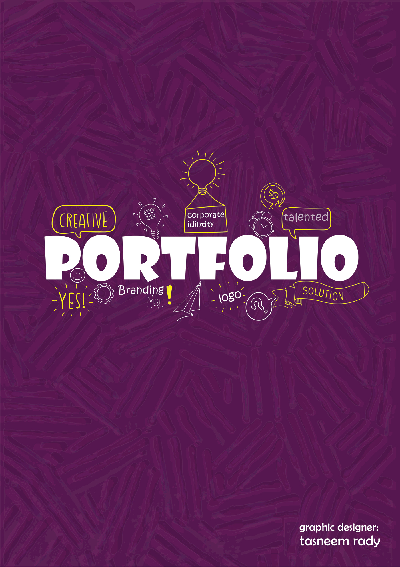 cover portfolio on Behance