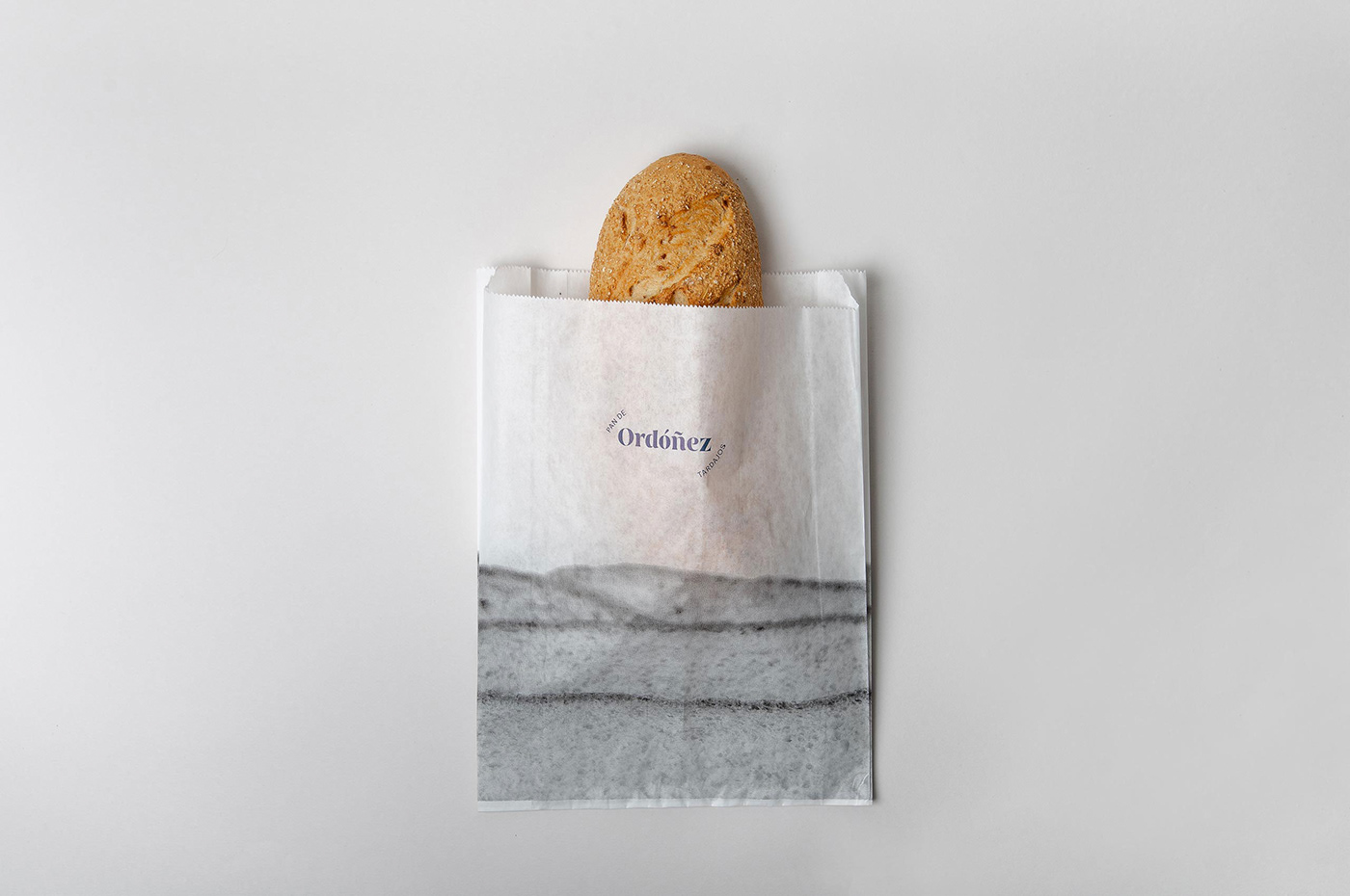 bakery bread branding  Packaging shop Landscape Black&white