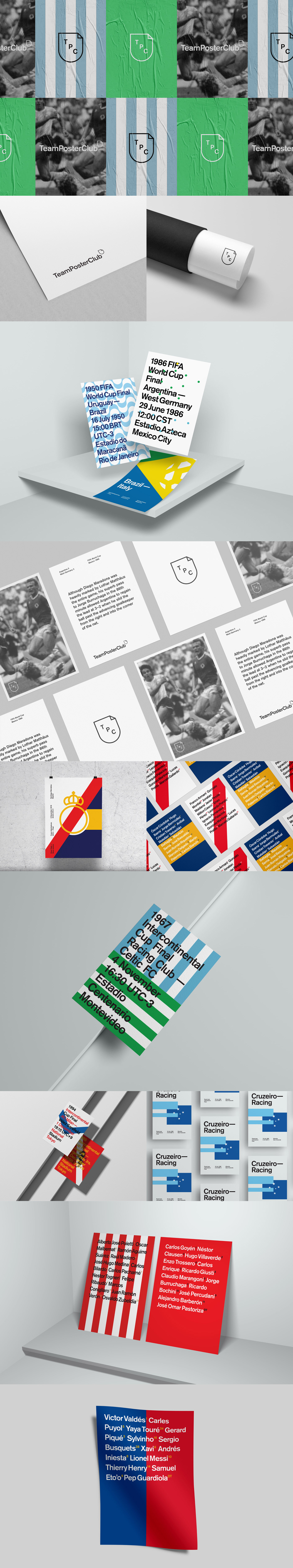 Afiches Akzidenz-Grotesk argentina diseño football Futbol identity poster soccer swiss style