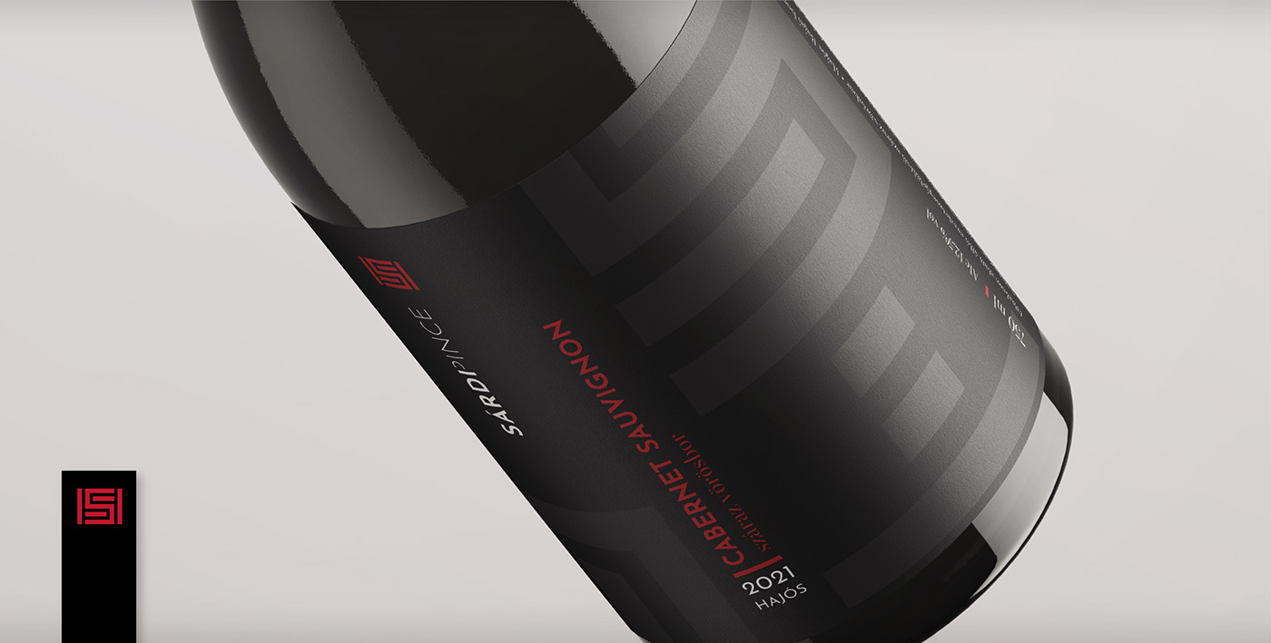 brand identity logo Logo Design minimal modern Packaging visual identity wine Wine Bottle wine label