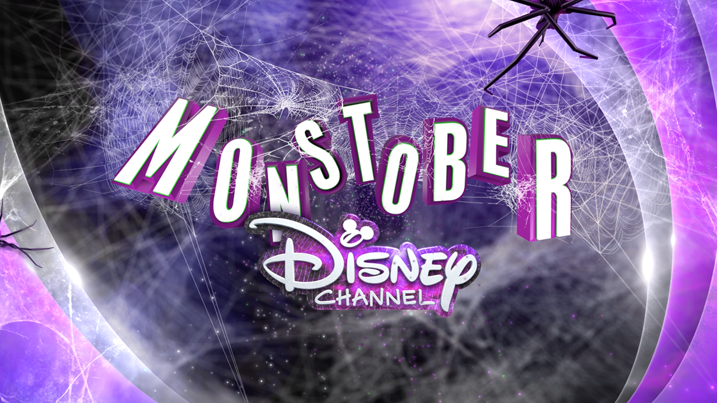 Disney Channel - monstober Halloween spooky frankenstein spider