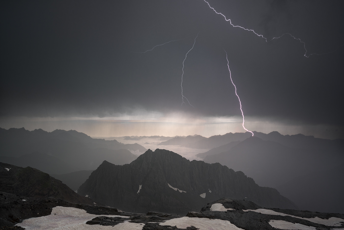 clouds forgotten Landscape mountains pyrenees SKY thunderstorm wild wilderness atmosphere