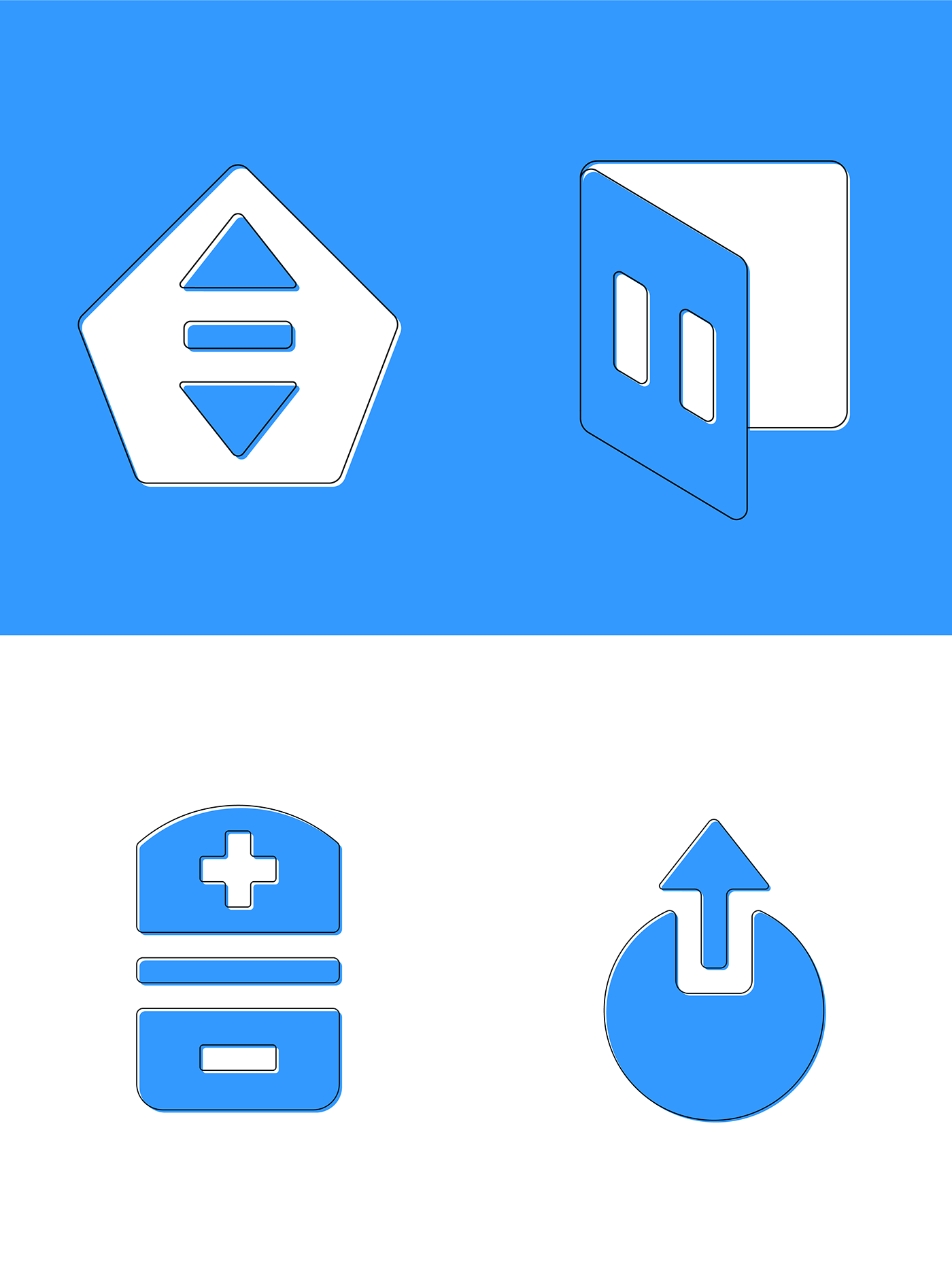 Icon camera icons pictogram grid icon design  graphic design  ILLUSTRATION  Interaction design  construction