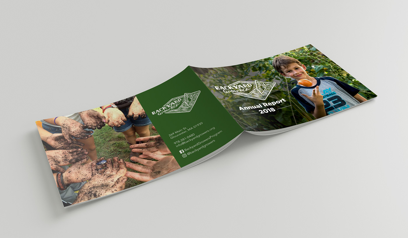 Backyard Growers Annual Report Design On Behance