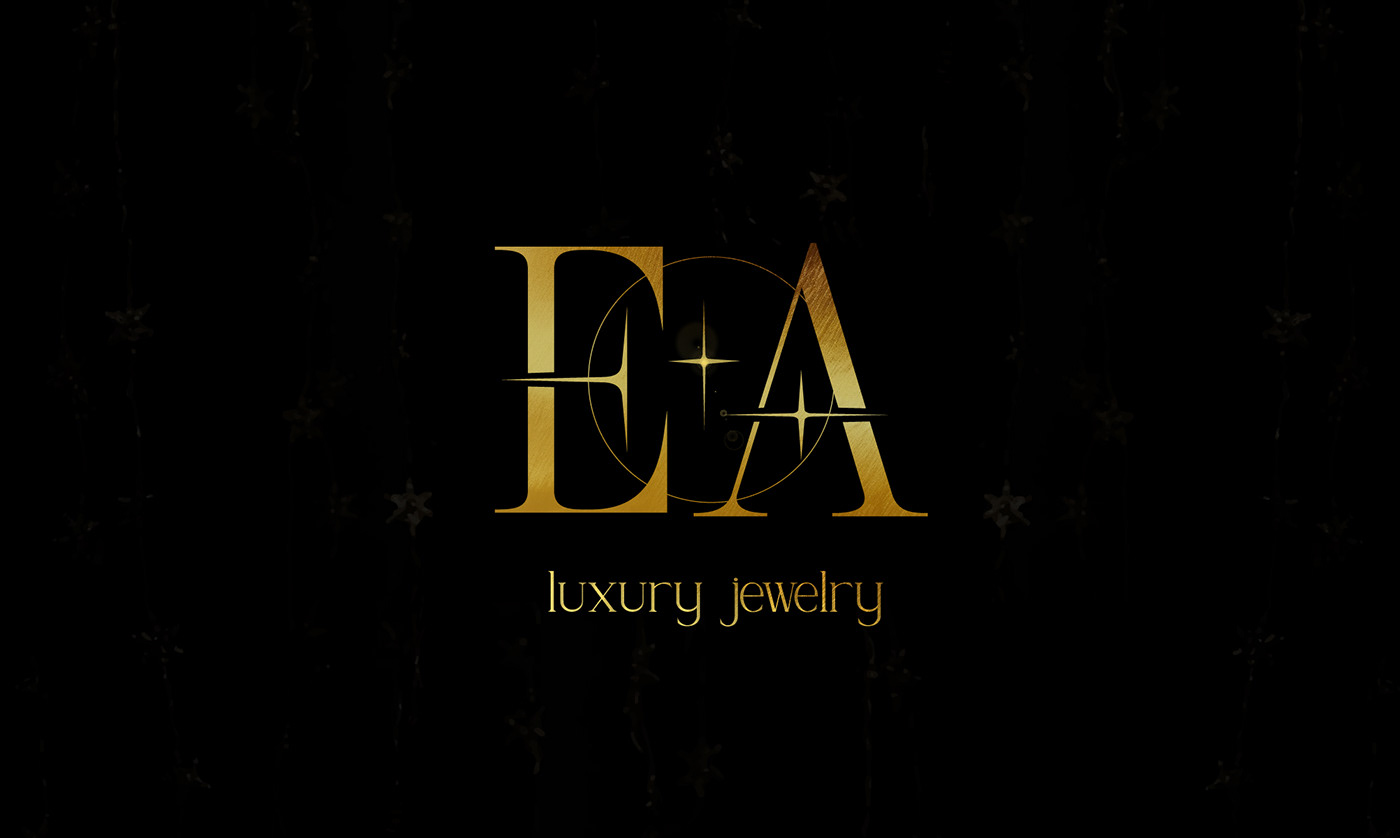 woman jewelry gold graphic design  brand identity adobe illustrator Logo Design visual identity Logotype