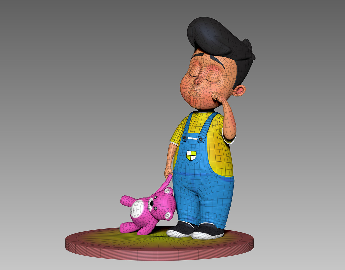 Zbrush Maya animation  Character 3D 3dcharacter cute conceptart gameart