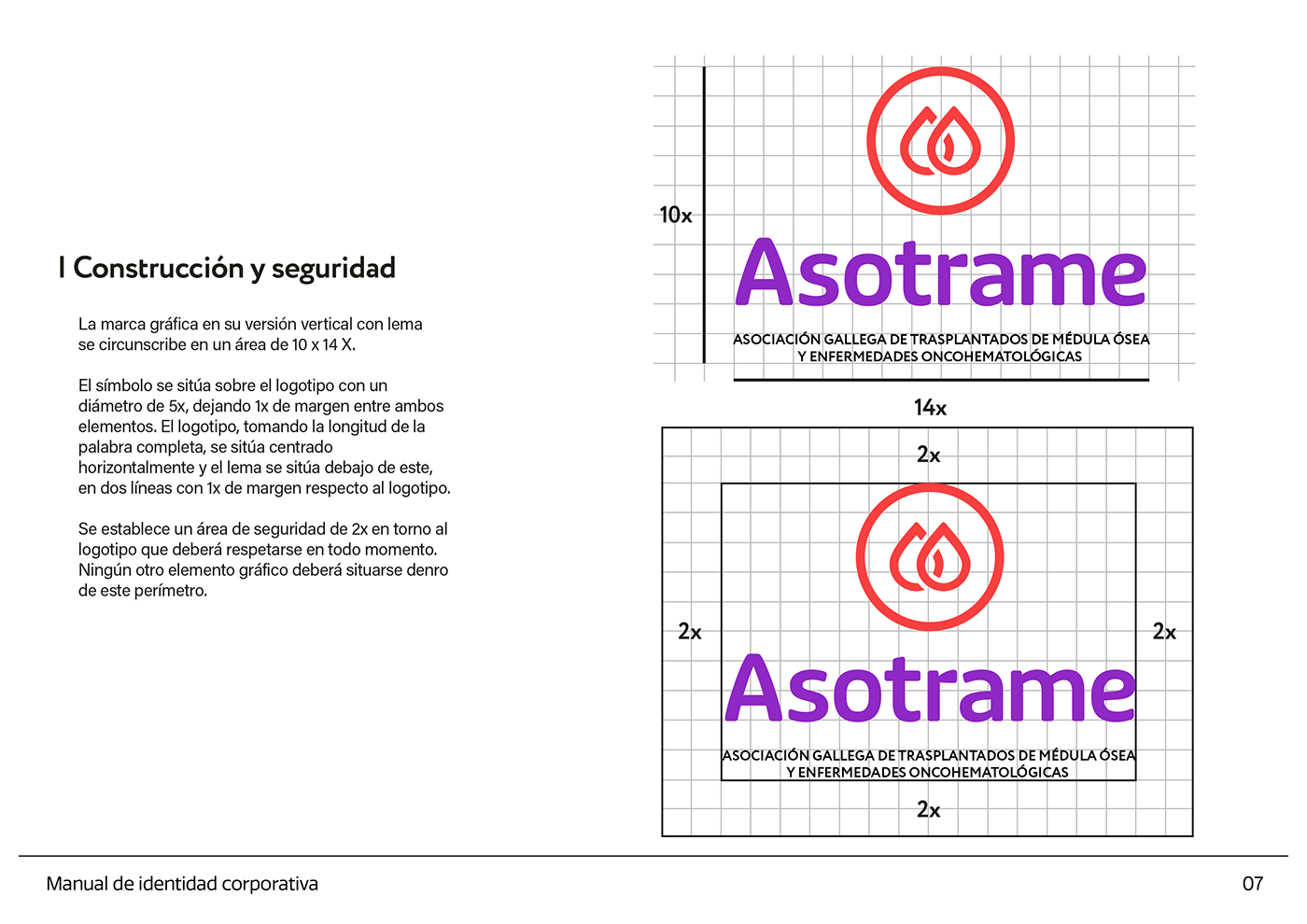 actualización marca asotrame Brand Update branding Logo diseño logotipo logo medula rediseño de marca Trasplante 