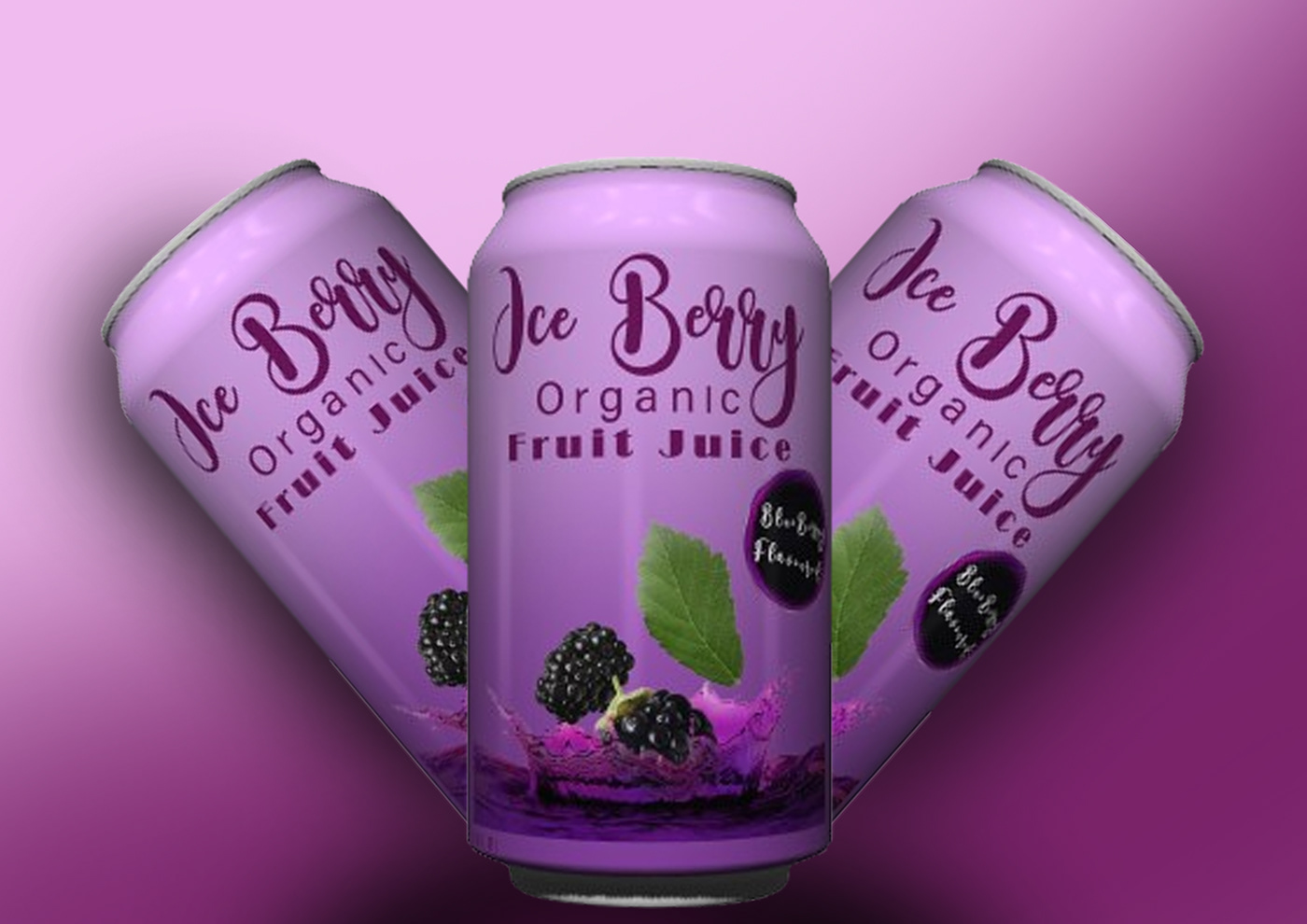 fruit juice juice tin 3dproduct product design  photoshop Graphic Designer Adobe Portfolio Digital Art  blackberry