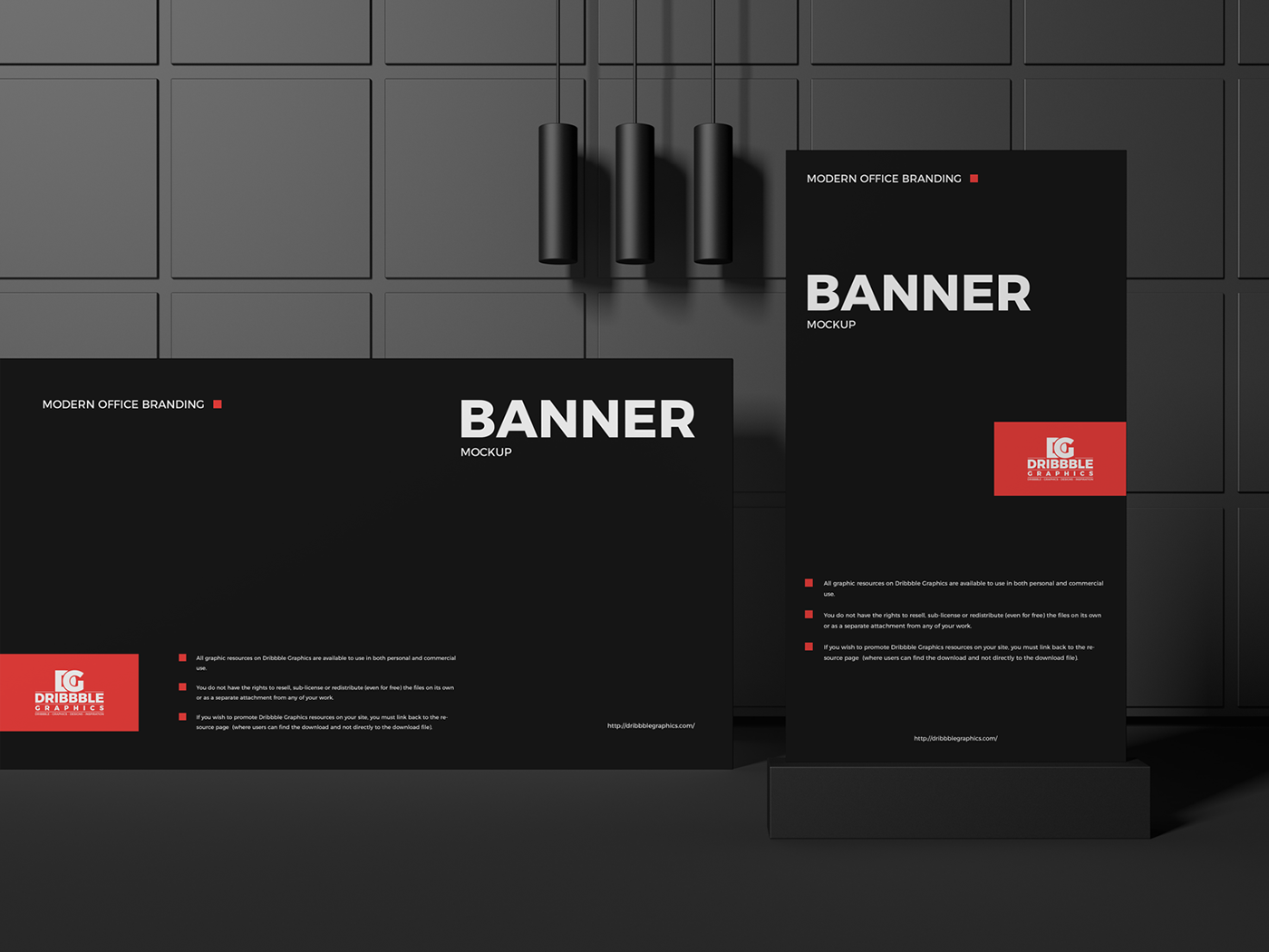 Download Free Office Branding Banners Mockup on Behance