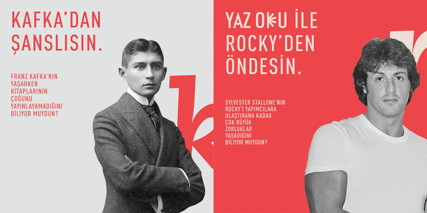 book branding  concept idea istanbul minimal paper read write YAZ OKU