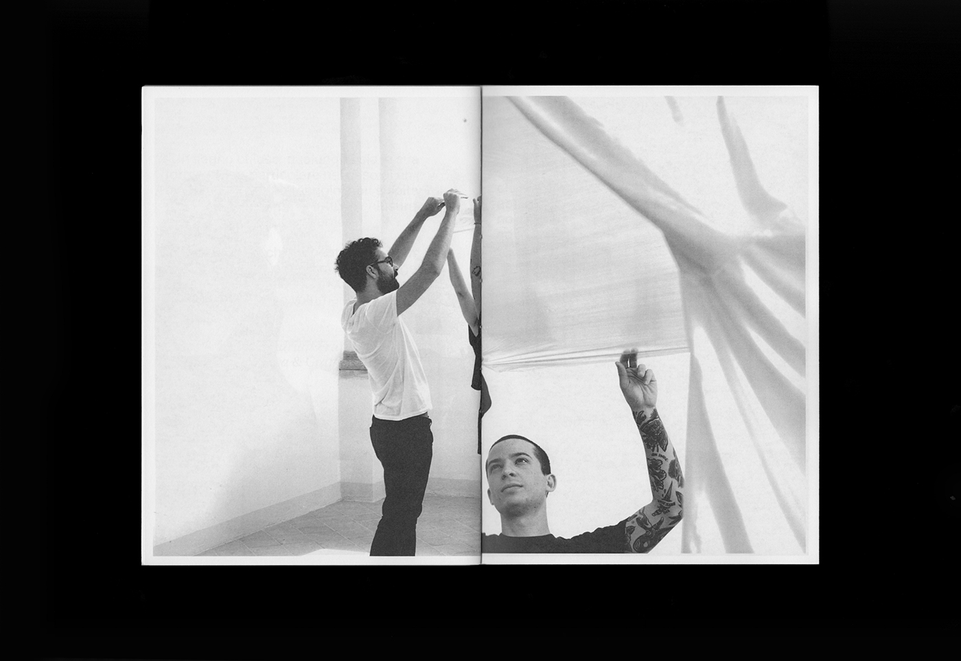 Performance design editorial graphic Printing art direction installation Screenprinting isia obelo