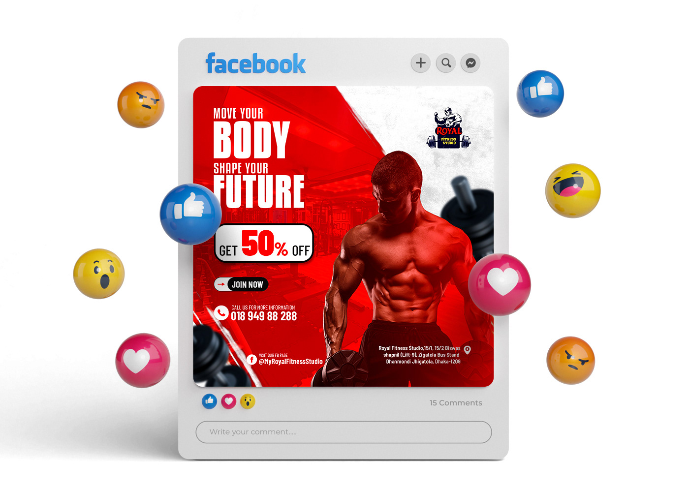 post design Social media post Instagram Post fitness post gym post health post social media Flyer Design Social Media Feed facebook post