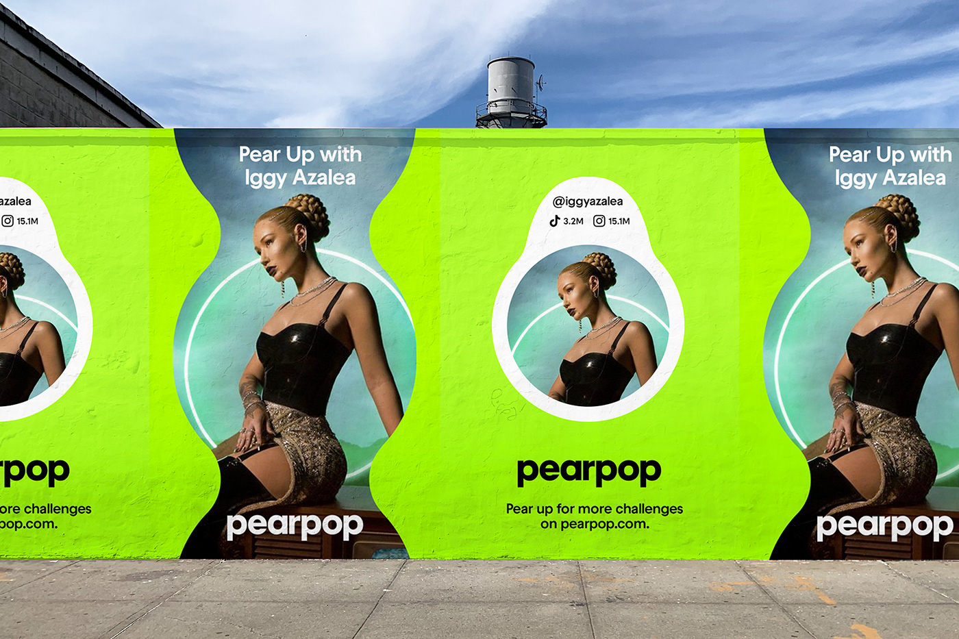 brand Collaborations colorful community creator design identity Pear pearpop system