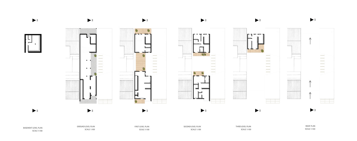 archischool architecture conceptual design merchant house multi-use