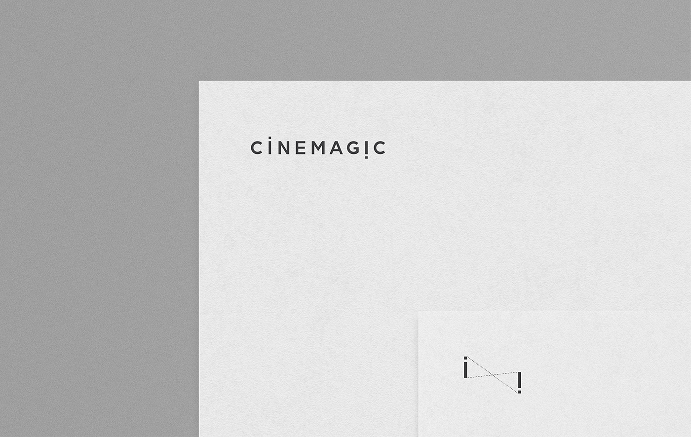 logo identity typography   grid Cinema Kuwait arabic camera dark reflect