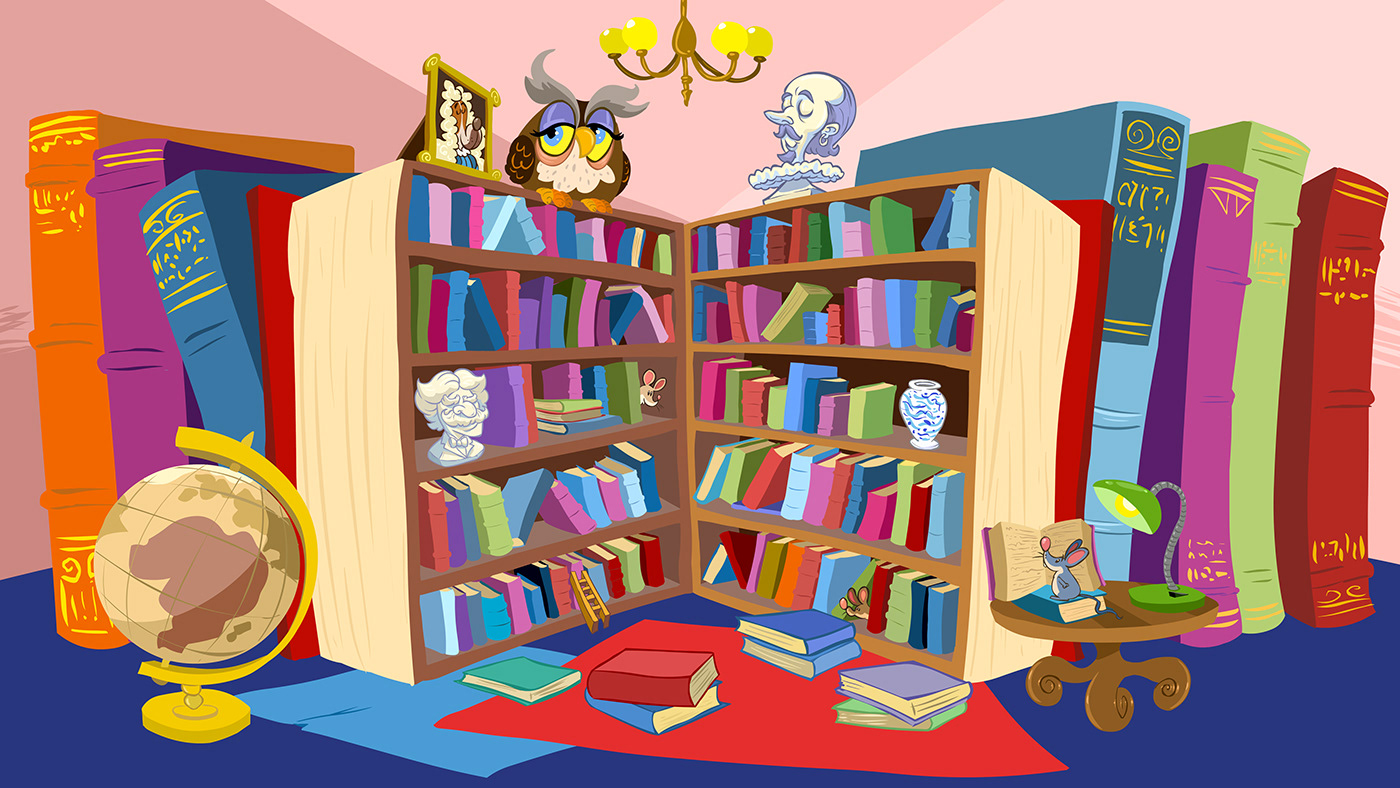 animation backgrounds background design children's show digital illustration ILLUSTRATION kid's show set design