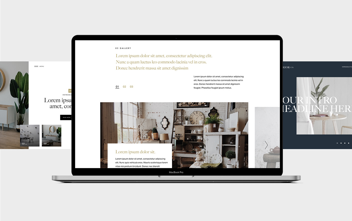 agency Figma grid interiors minimal portfolio sketch template Webdesign Website