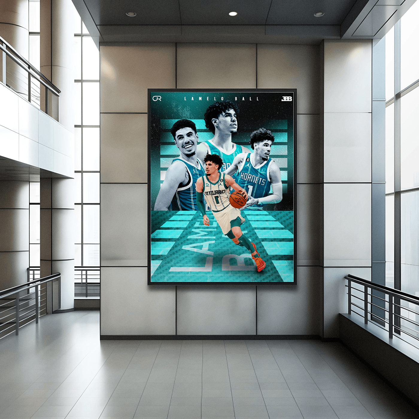 poster design sports sport basketball Sports Design Nike photoshop Social media post NBA