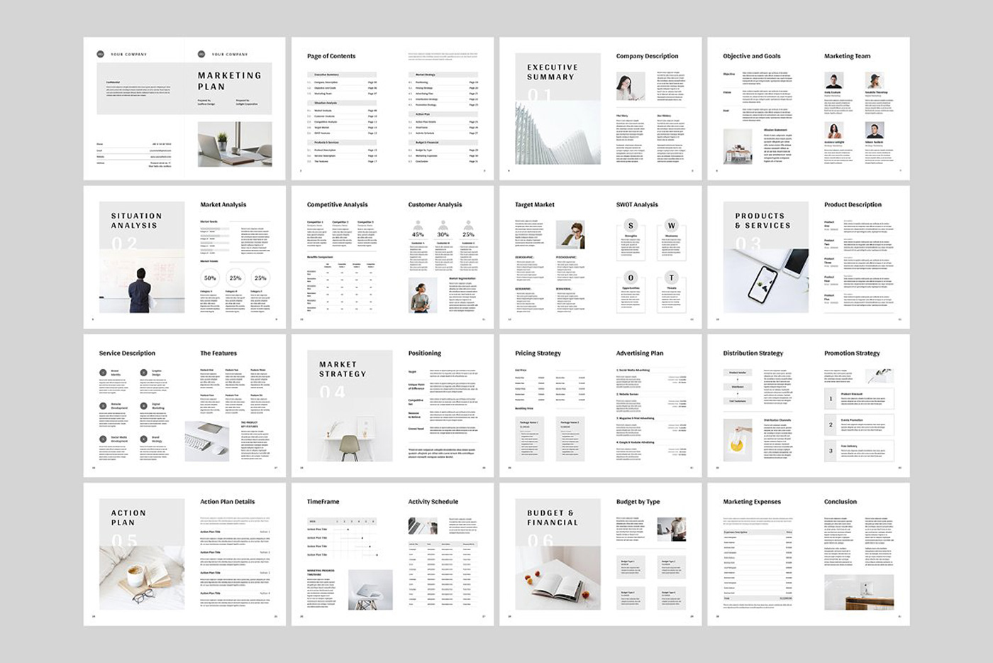brochure Business plan creative marketing plan marketing strategy profile