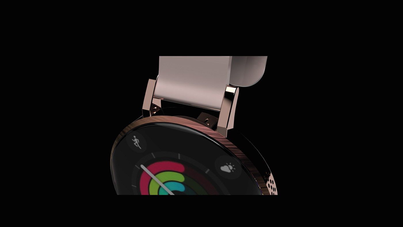 3D app design apple watch de producto diseño industrial keyshot modern product design  Render Rhinoceros