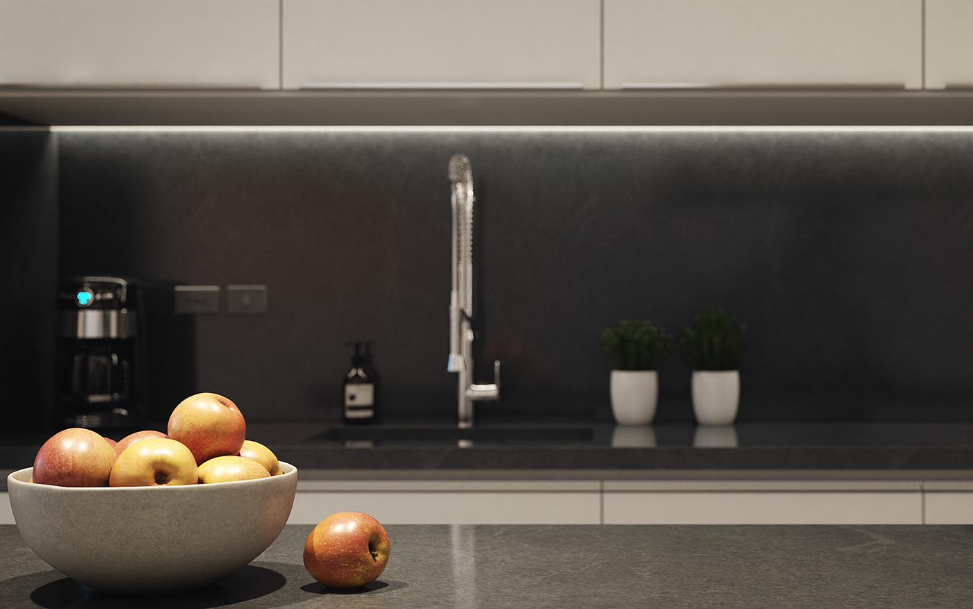 3dmax design interiordesign INTERIORSHOTS kitchen photoshop vray VRAY5