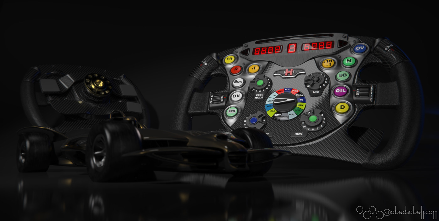 3D automotive   concept design f1 Formula1 keyshot Maya Render industrial