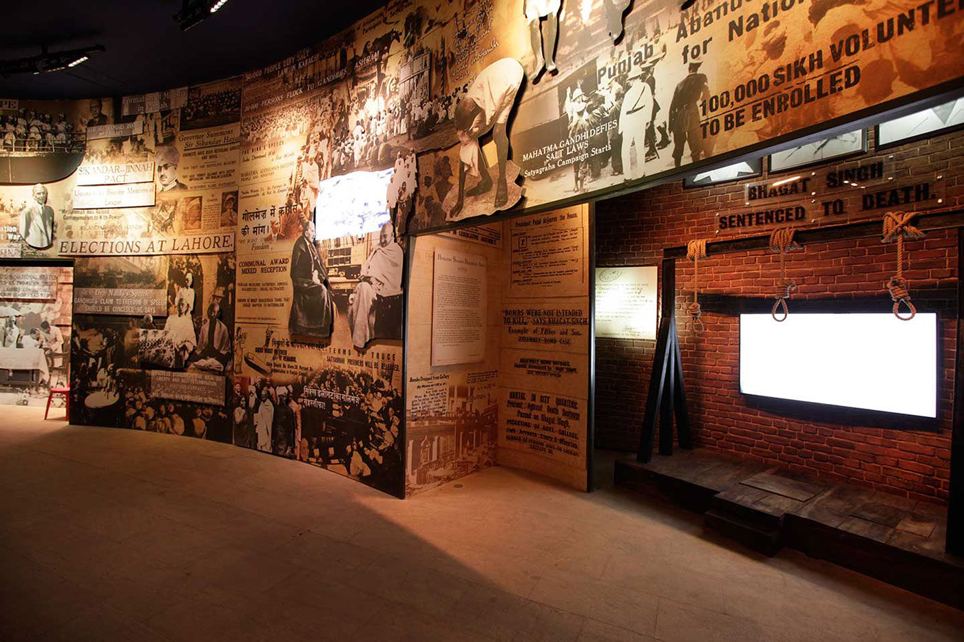 architecture Exhibition  history immersive Independence India khalsa museum politics punjab