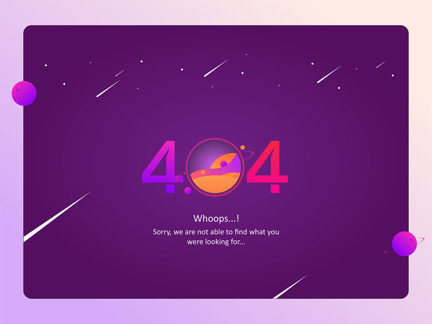 404 not found 404 page error error 404 Error page Web Design 
