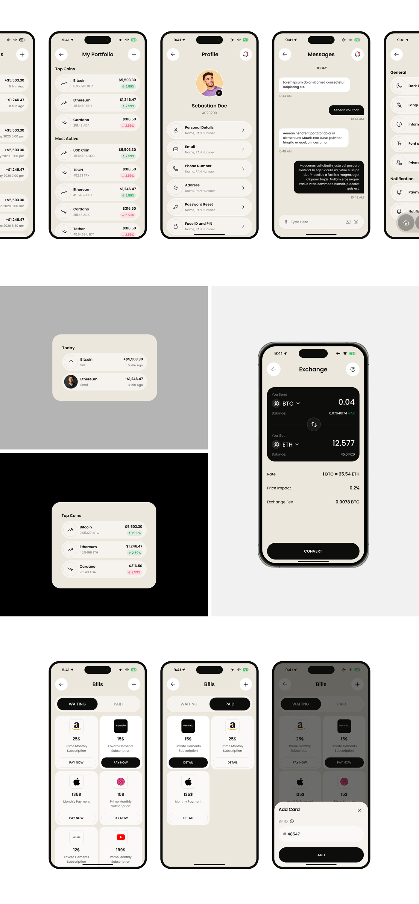 finance Mobile app UI/UX banking banking app financial Fintech SAAS app design