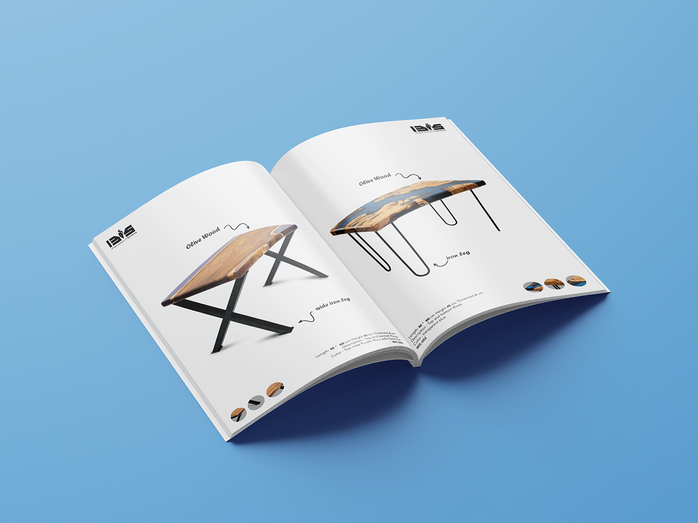 Advertising  design designer furniture visual identity