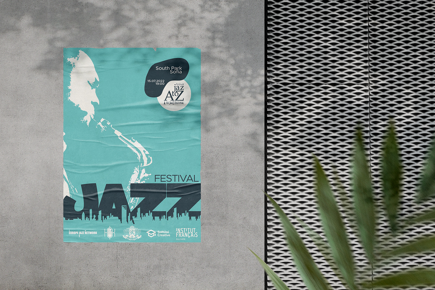adobe illustrator Digital Art  graphic design  Illustrator jazz festival Poster Design posters vector
