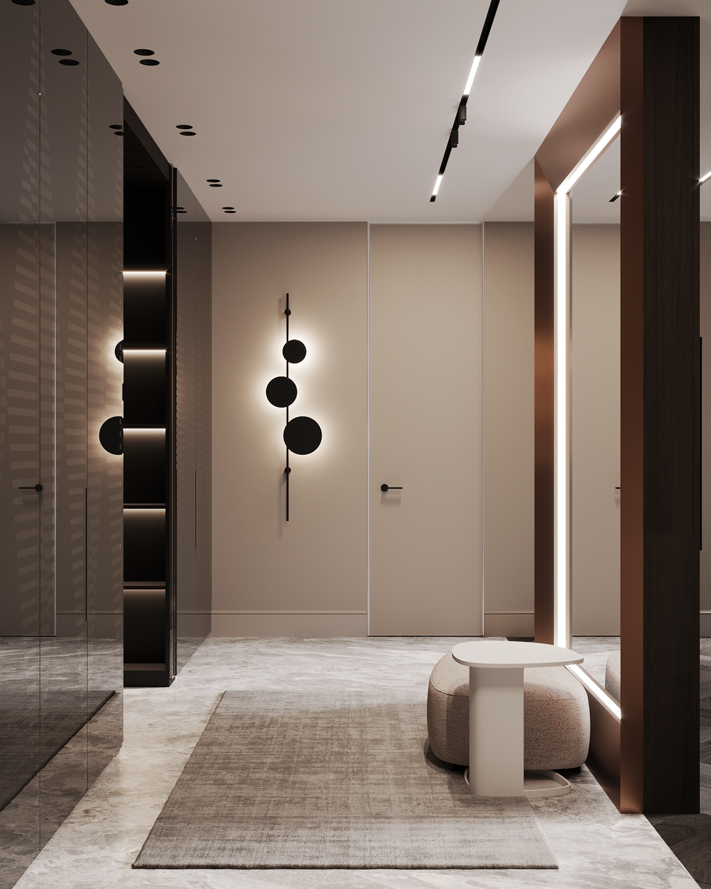 3D 3d Visualisation apartment architecture classy Interior interior design  modern modern classic visualization