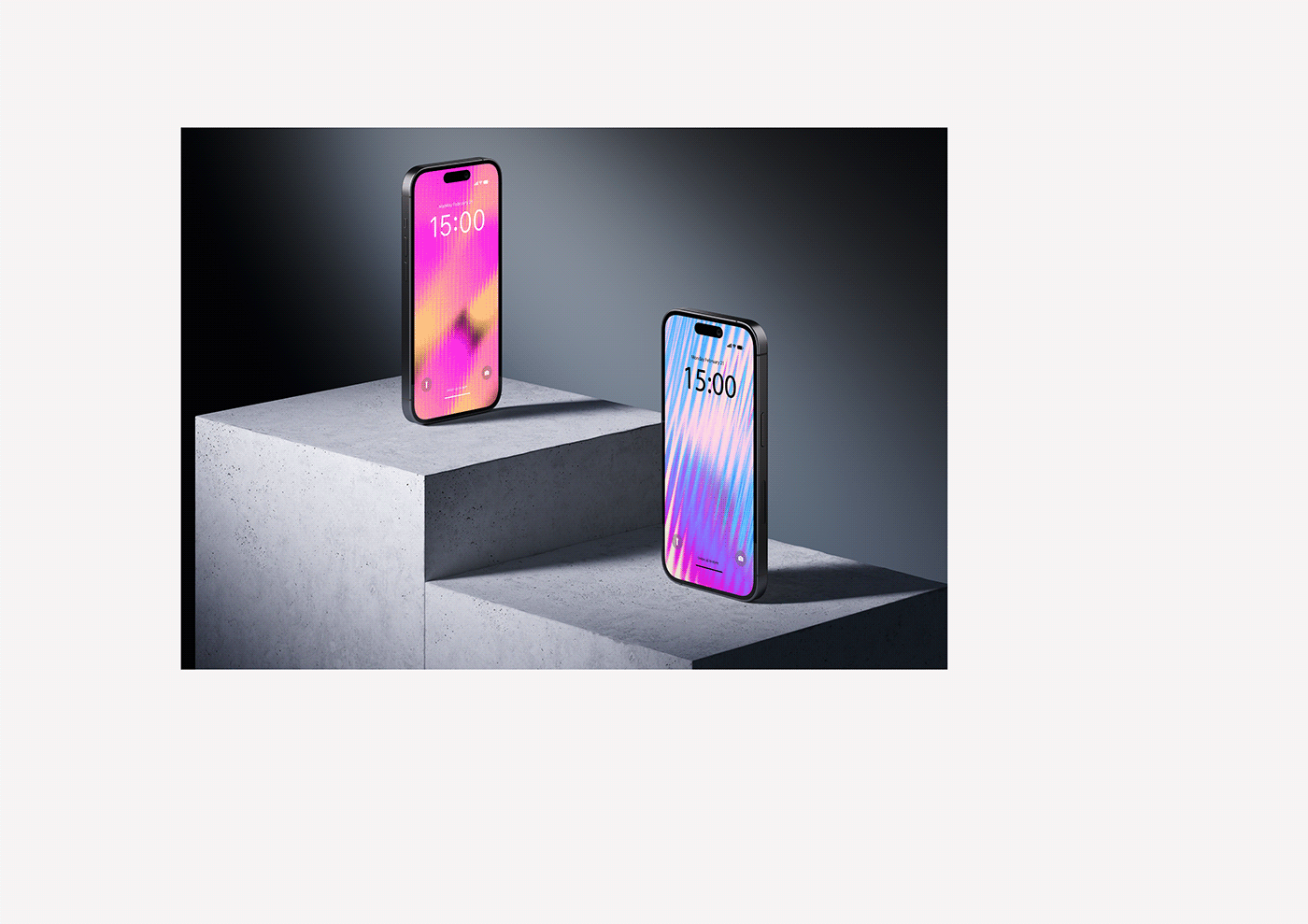 effect free glass gradient iphone minimal Nature pattern screen wallpaper