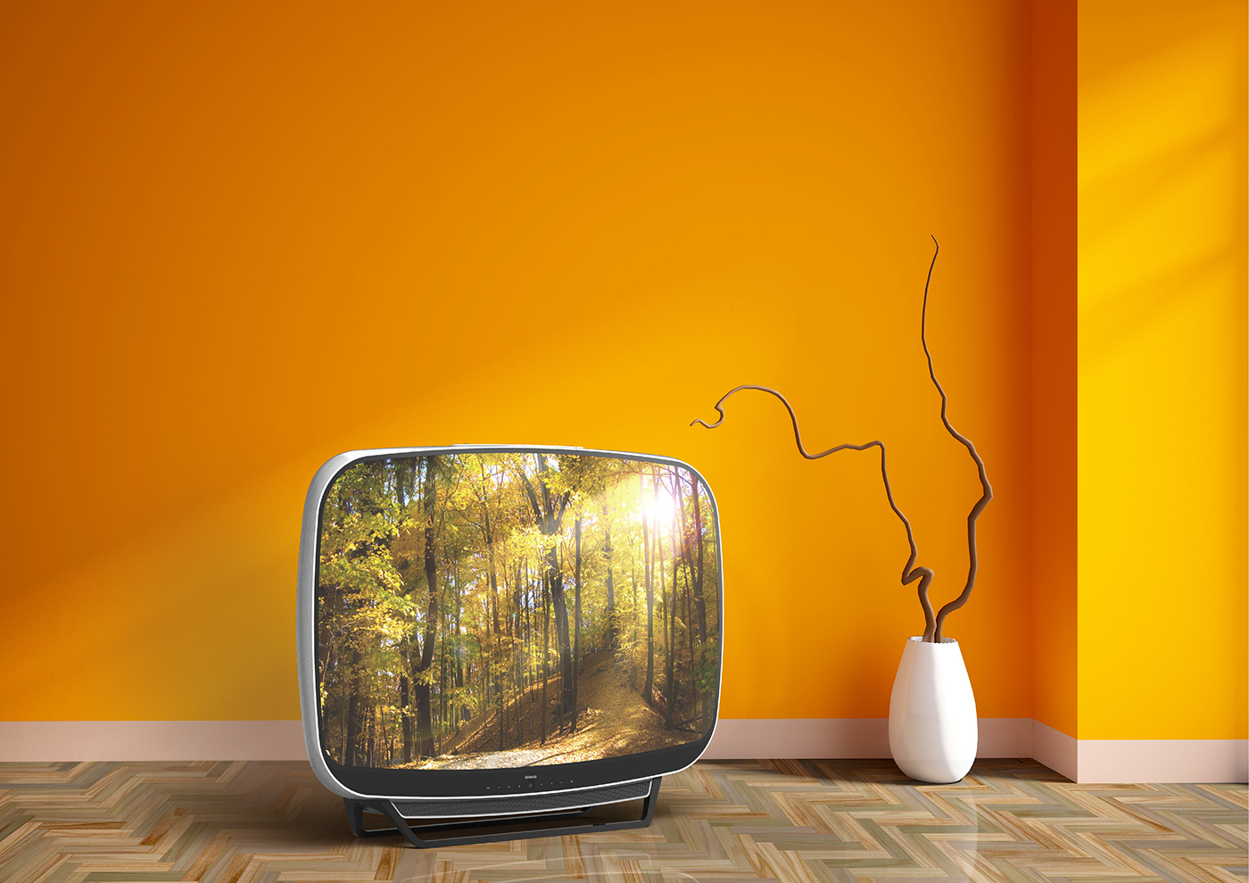tv Retro redesign television