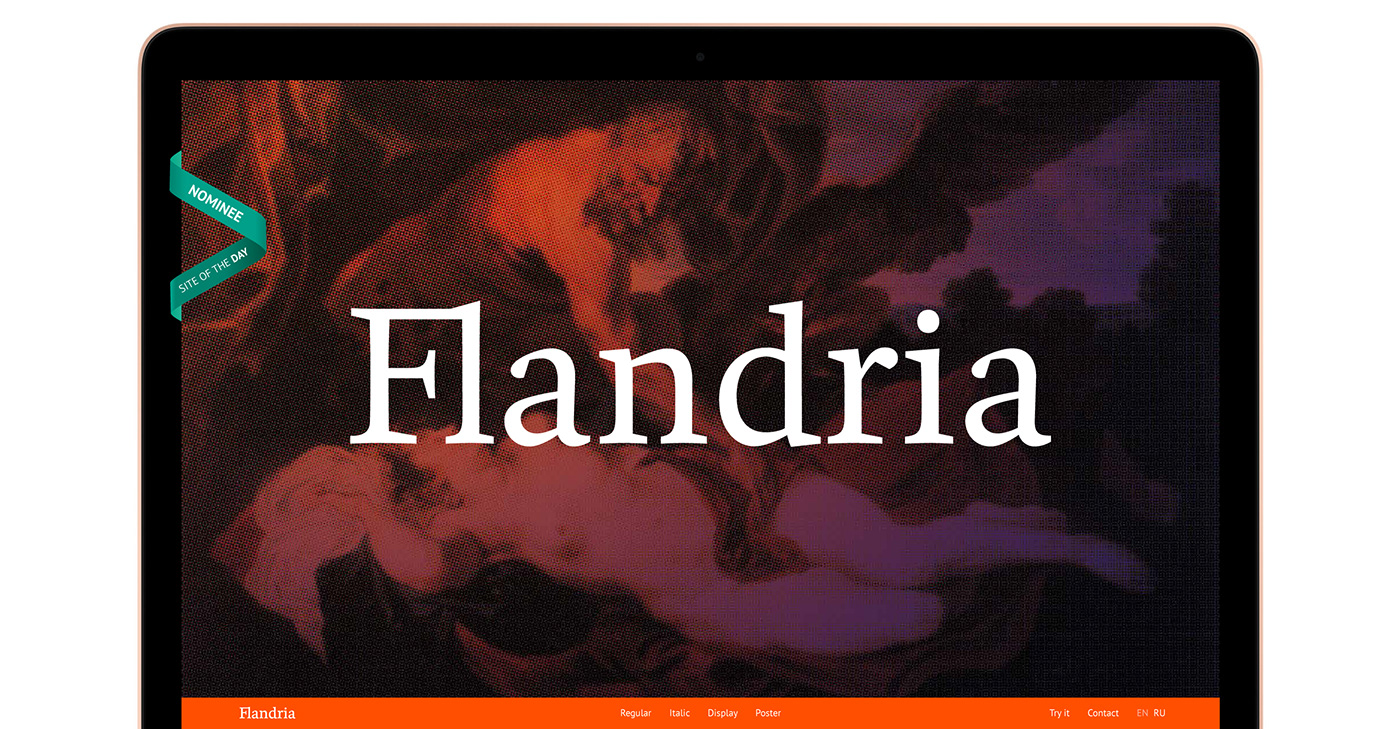 font type flandria Jupiter fontfamily Web Try It  regular poster Display italic t-shirt wall book magazine