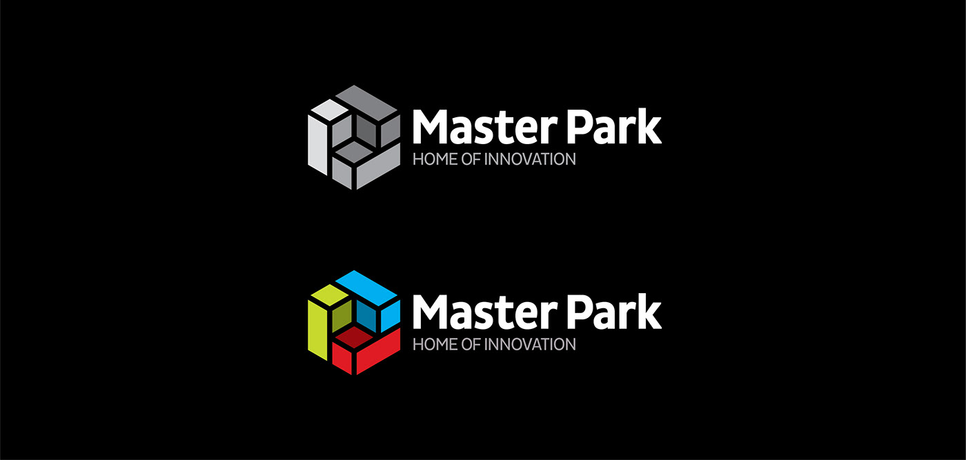 logo branding  brand design Master Icon symbol font color Technology