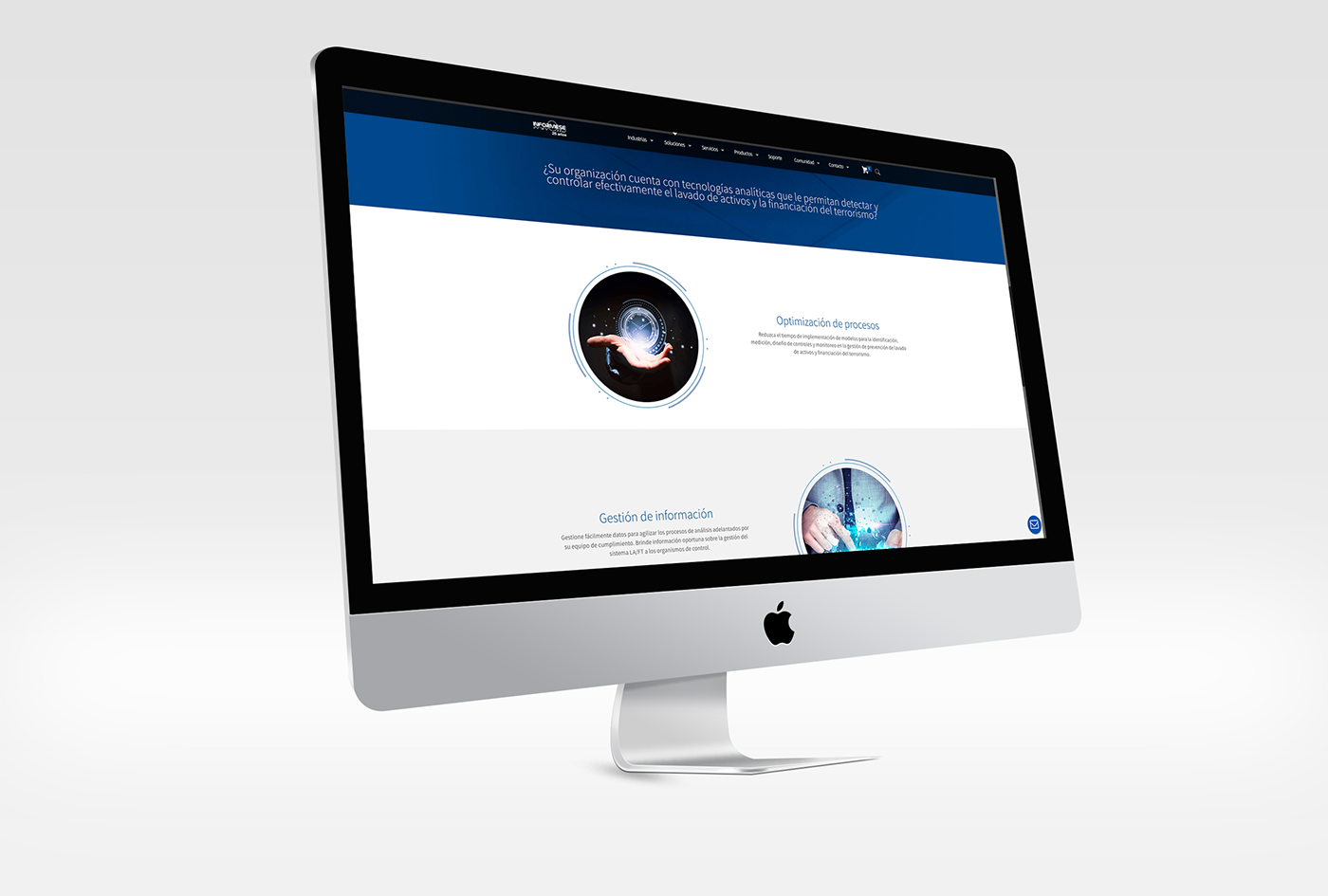 INFÓRMESE branding  diseño biank meléndez colombia tech tecnologia business Web Design  UI