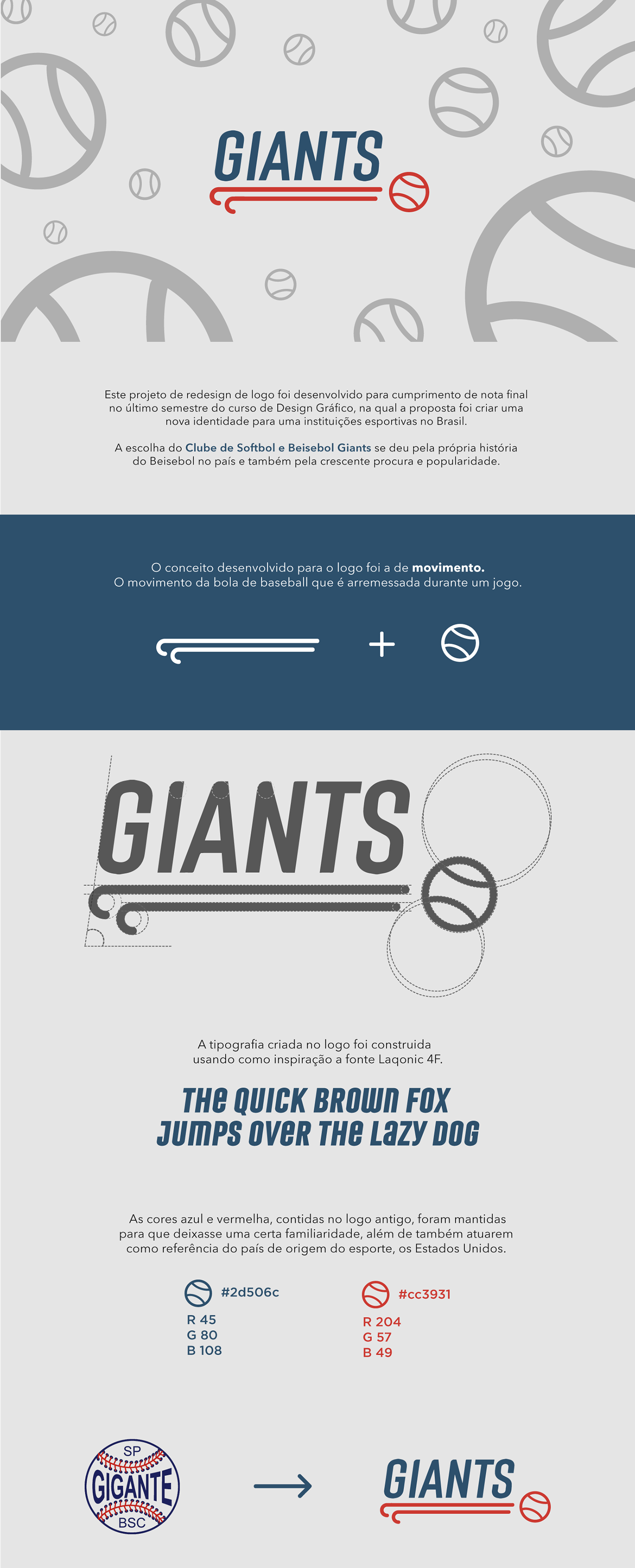 logo marca baseball pattern redesign brand sport graphic design  branding 