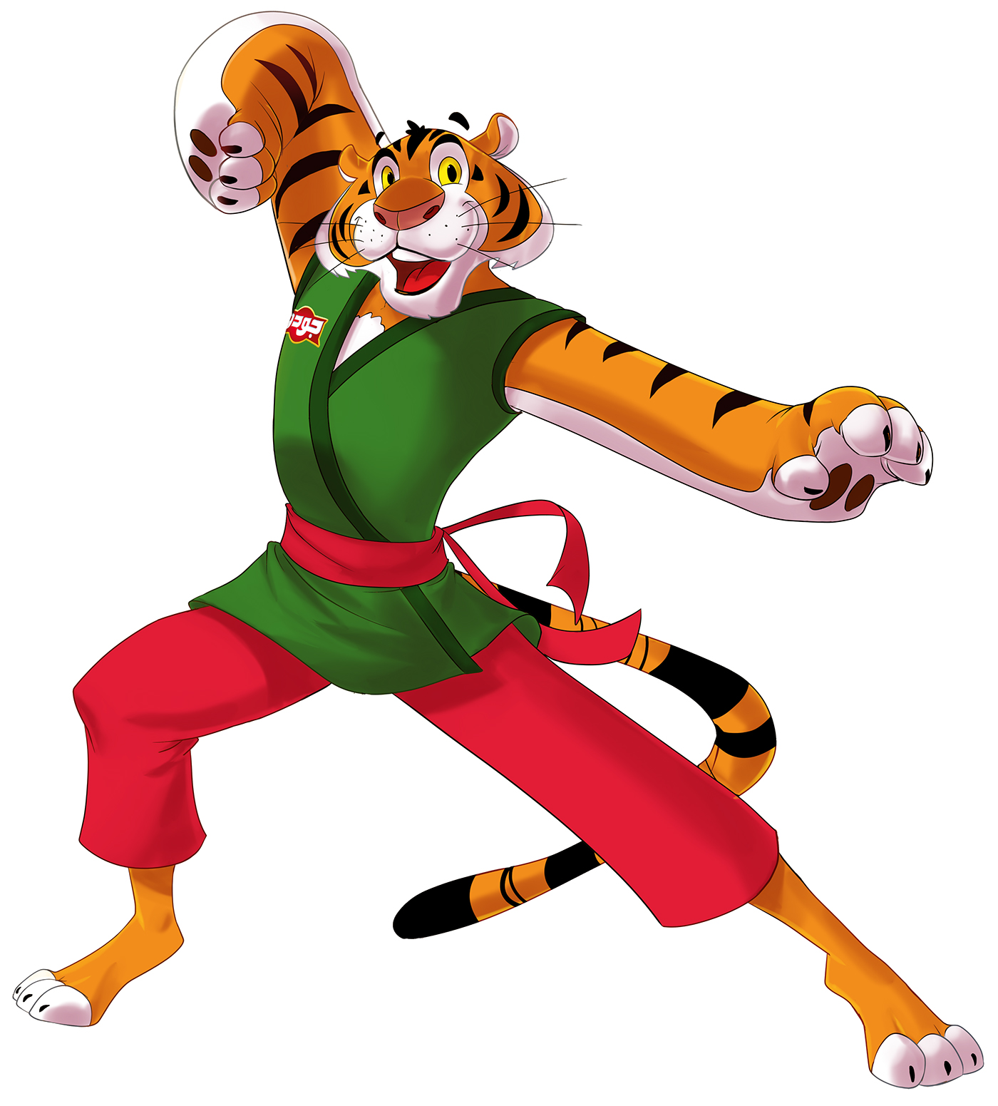 tiger animal Character design  Character Godo gida