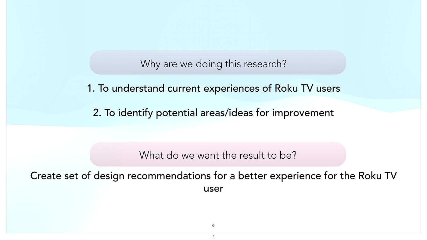 app design mobile qualitative research roku UI/UX user experience user interface ux UX design Web Design 