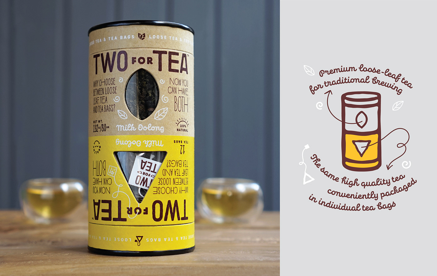tea Packaging Ceylon teatime branding 