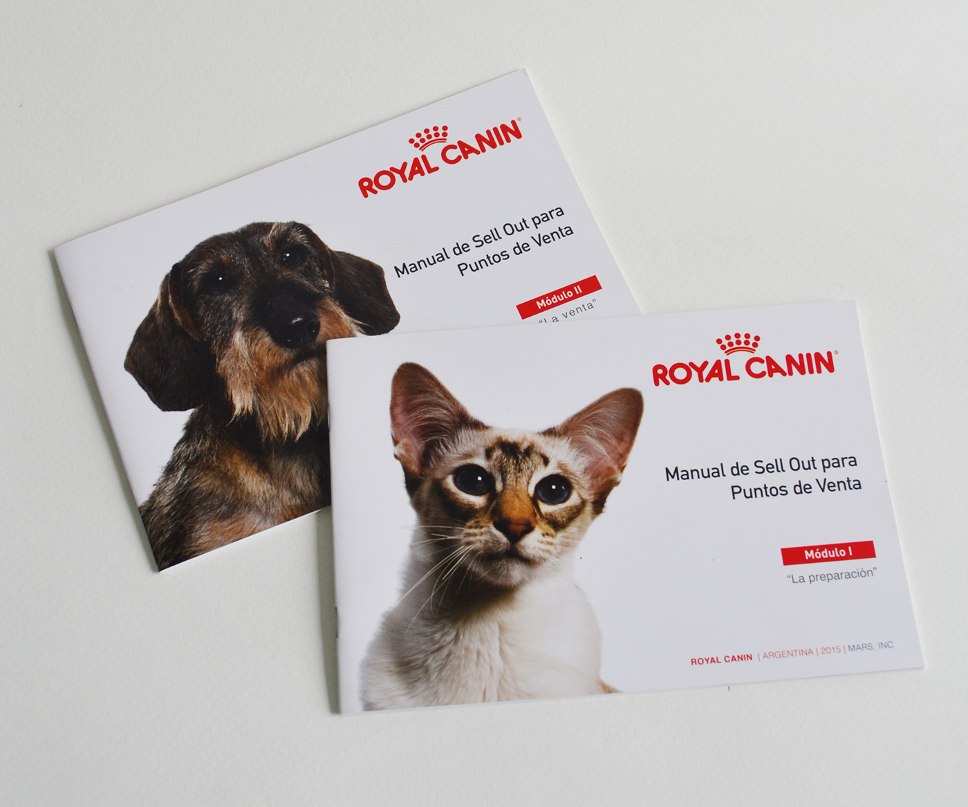 editorial Royal Canin diseño gráfico manual