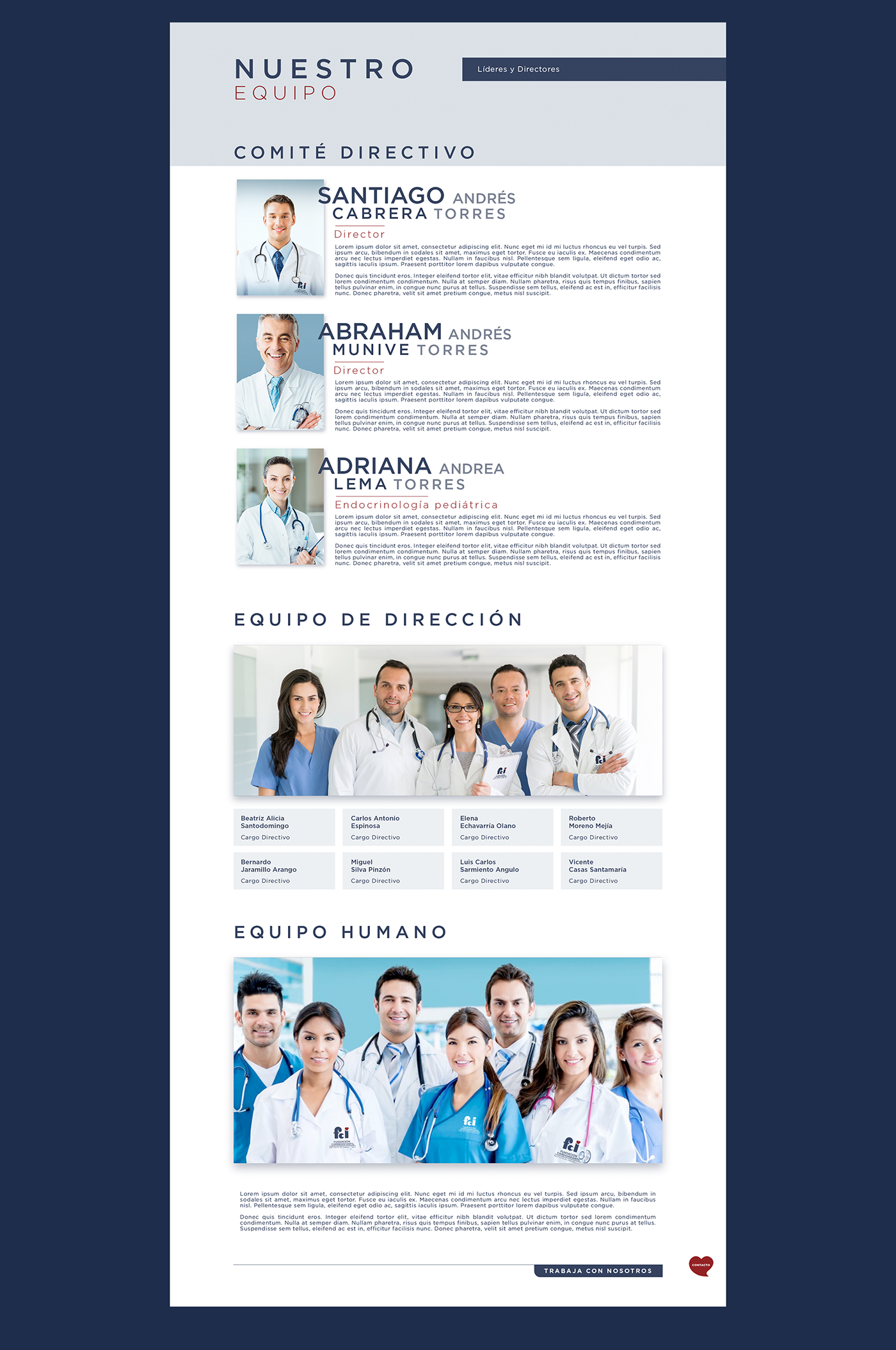 Website design ui ux digital Health care medical Web graphic design  digital design