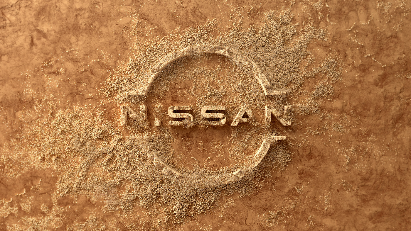 branding  c4d CG design motion design natural Nissan octane organic simulation