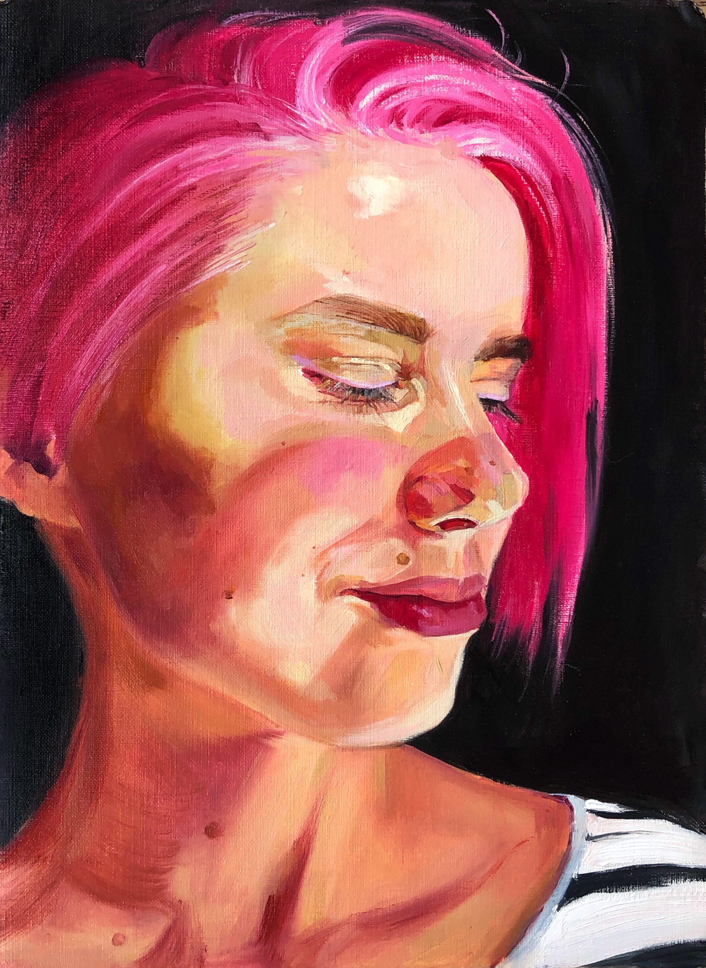 art artist oil oilpainting painting   portrait
