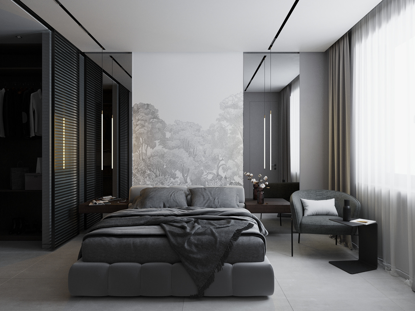 apartment architectural design architecture archviz CGI design indoor Interior interior design  visualization