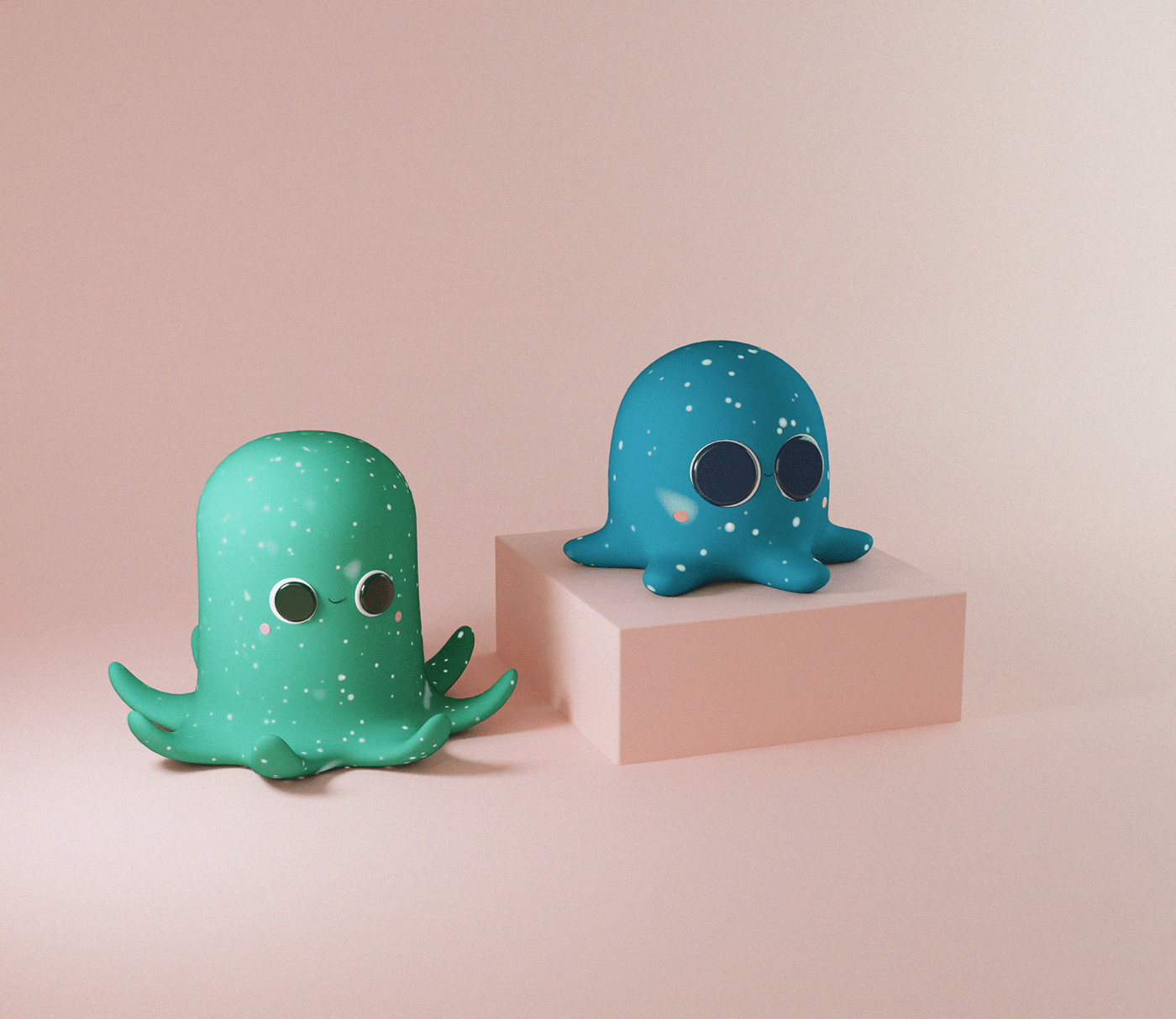 Bath Plug blender Character design  cute octopus package product design  toy toy design  water