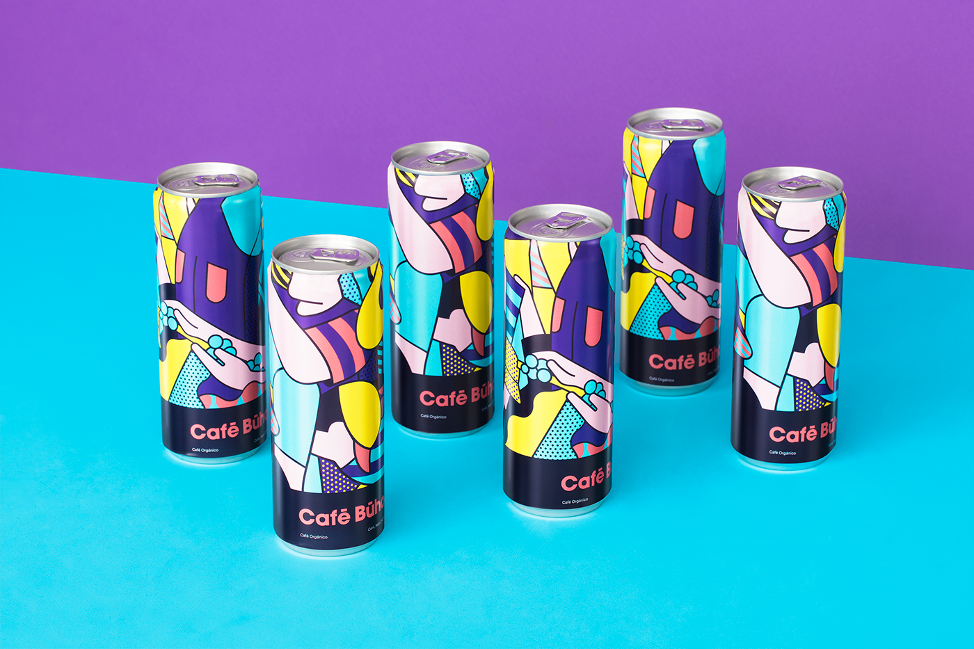 byFutura Futura cafe buho cafe chile branding  colorful ILLUSTRATION  Packaging